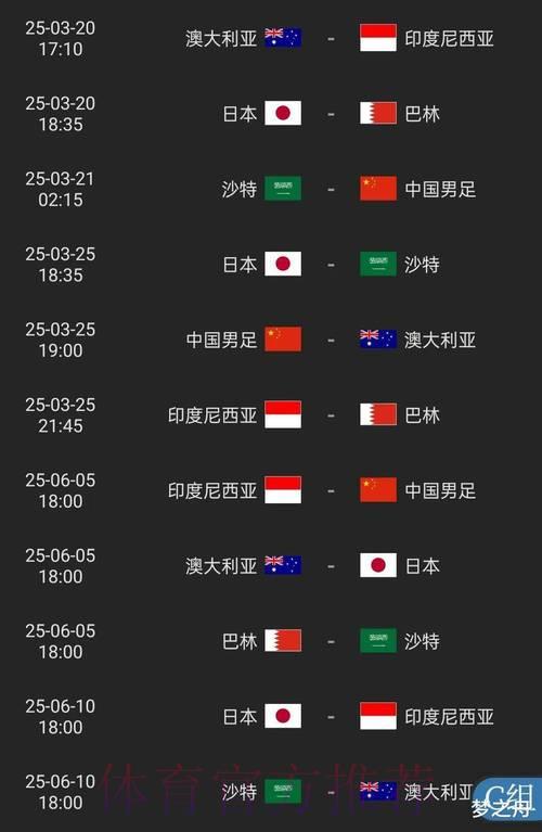 2026世界杯预选赛重点赛事抢先看